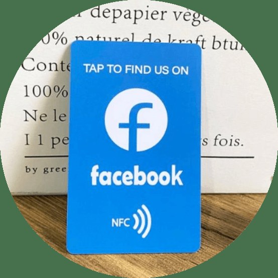 Facebook NFC Review Card