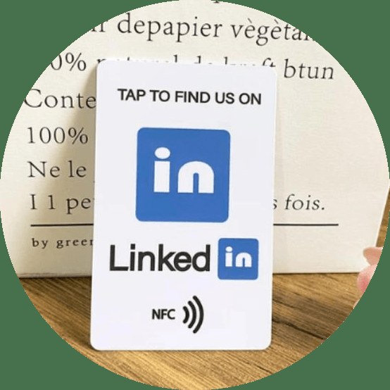 LinkedIn NFC Connect Card